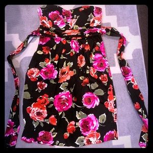 Women’s strapless dress!